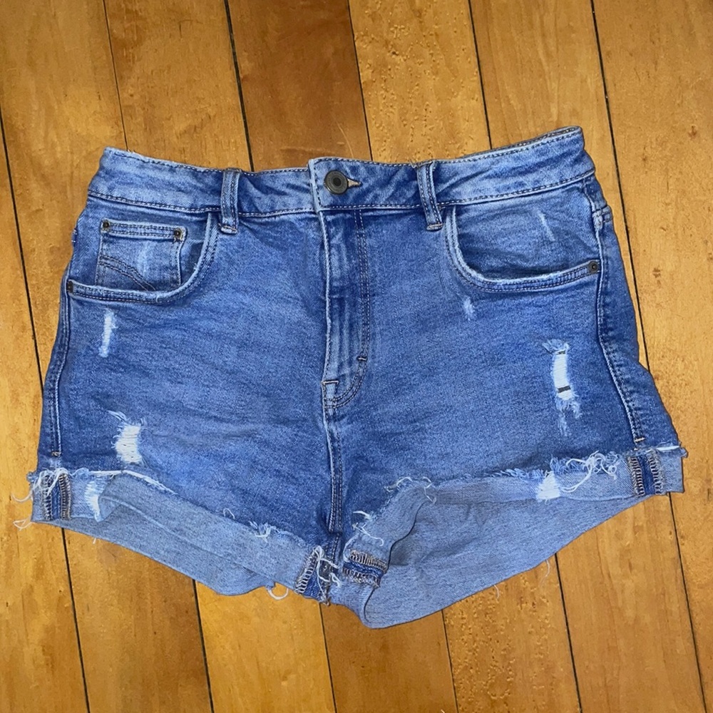 Zara denim shorts